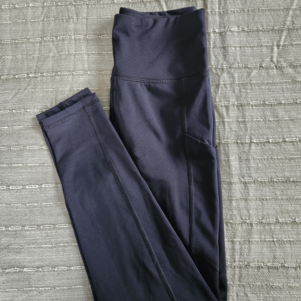 Black High-Waisted Leggings